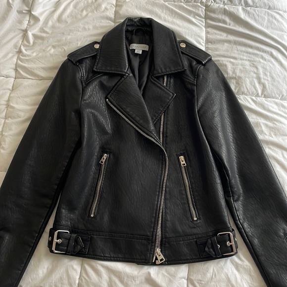 Jackets & Coats Faux Leather Jacket Poshmark